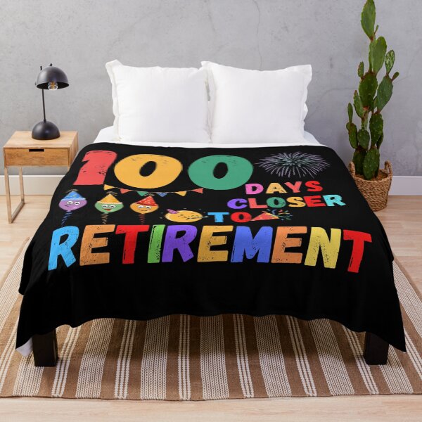 Item preview, One Hundred Days Closer To Retirement designed and sold by shopdyali.