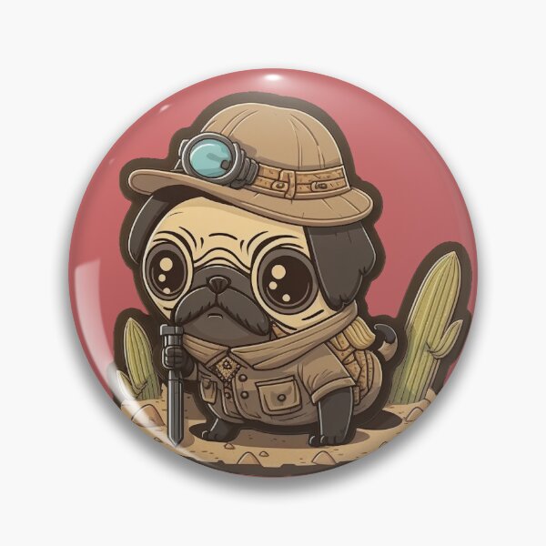Item preview, Pug Explorer designed and sold by Black-Glove.