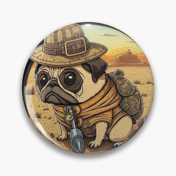 Item preview, Pug Expedition designed and sold by Black-Glove.