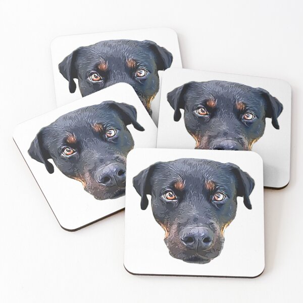 Item preview, Rottweiler Dog Art designed and sold by Elarex.