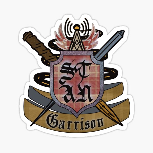 STAN Garrison (Supernatural: Then and Now) Sticker