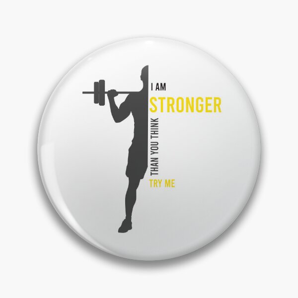 Item preview, I am stronger than you think designed and sold by AymenAllel.
