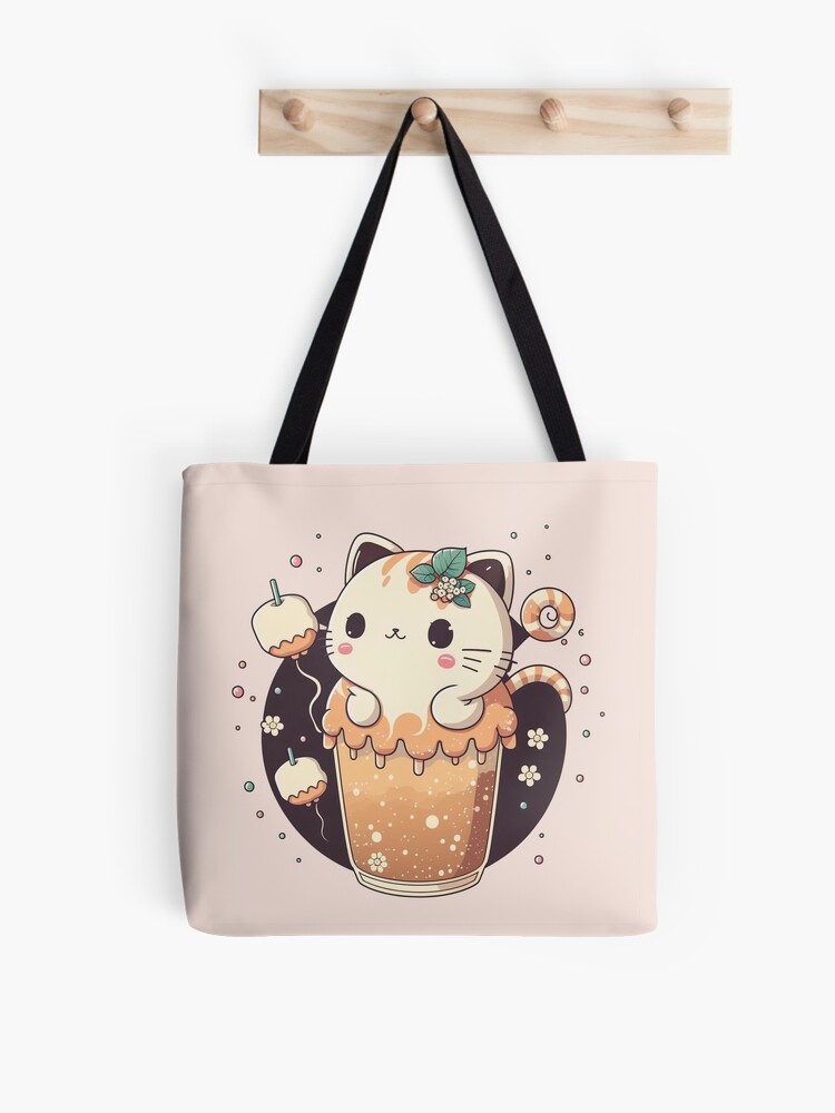 Day Drinking Enthusiast Tropical Rainbow Tote Bag