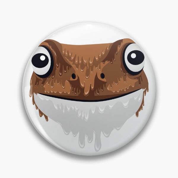 Item preview, Brown Frog grime art designed and sold by AmsaOza.