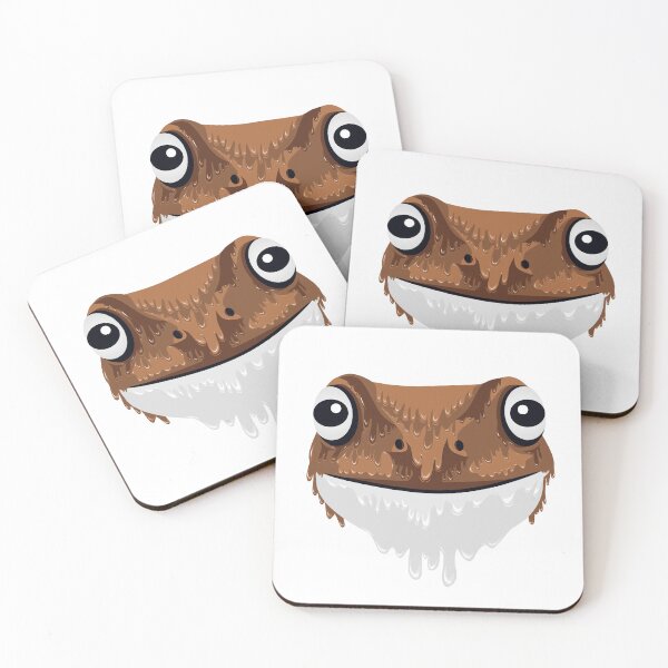 Item preview, Brown Frog grime art designed and sold by AmsaOza.