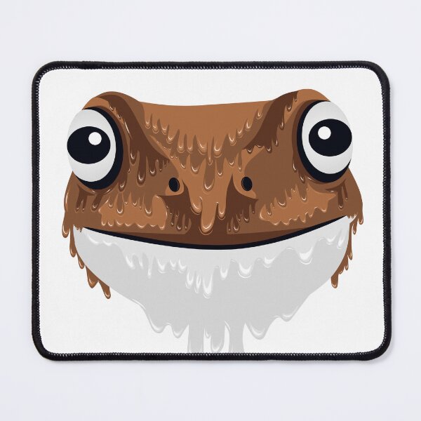 Item preview, Brown Frog grime art designed and sold by AmsaOza.