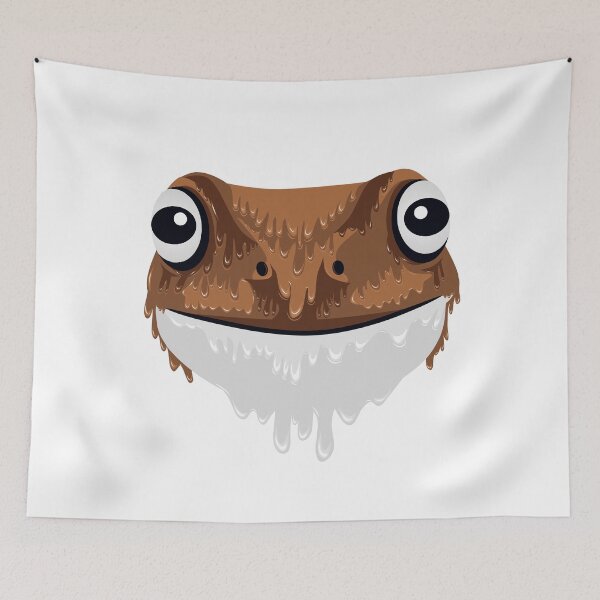 Item preview, Brown Frog grime art designed and sold by AmsaOza.
