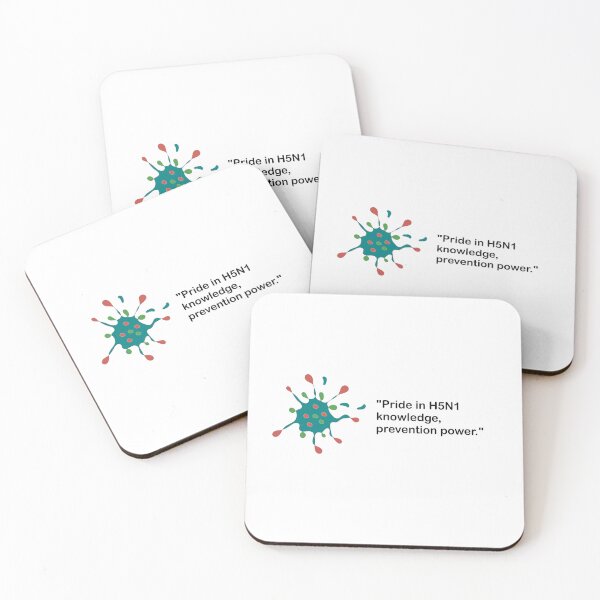 Item preview, "Pride in H5N1 knowledge, prevention power." Proud be Avian Influenza Expert designed and sold by The Commitment.