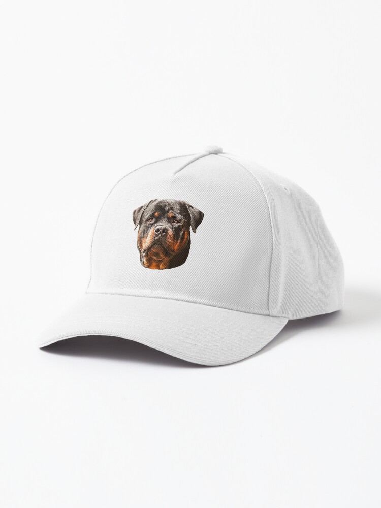 Rottweiler Stunning Dog Head Art Cap for Sale by ElegantCat Redbubble