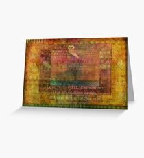 Rumi Love quote Greeting Card