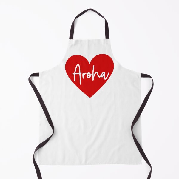 Item preview, Love Heart with Aroha, Love in Te Reo Maori, Red Heart designed and sold by BearAndCat.