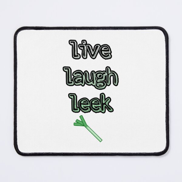 Item preview, live laugh leek  designed and sold by littlecamkoala.