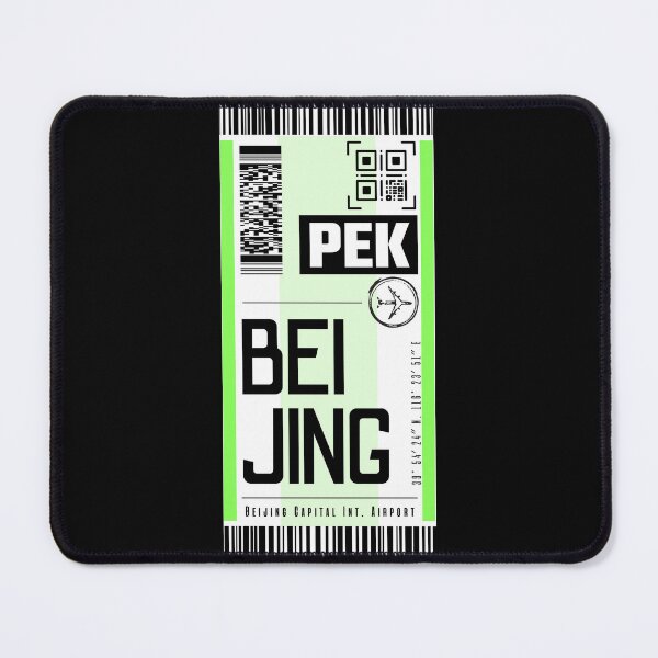 Item preview, BEIJING PEK classic luggage tag airport designed and sold by LeddsoDello.