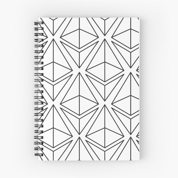 Item preview, Ethereum: logo pattern v2 designed and sold by ClothingnCrypto.