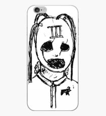 Slipknot Inspired Mask Drawing (Corey Taylor) iPhone Case
