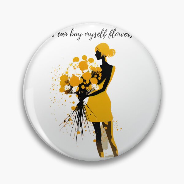Item preview, Minimalist Strength: I Can Buy Myself Flowers designed and sold by Voyshop.