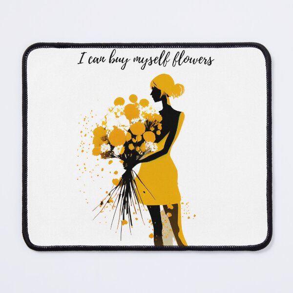 Item preview, Minimalist Strength: I Can Buy Myself Flowers designed and sold by Voyshop.