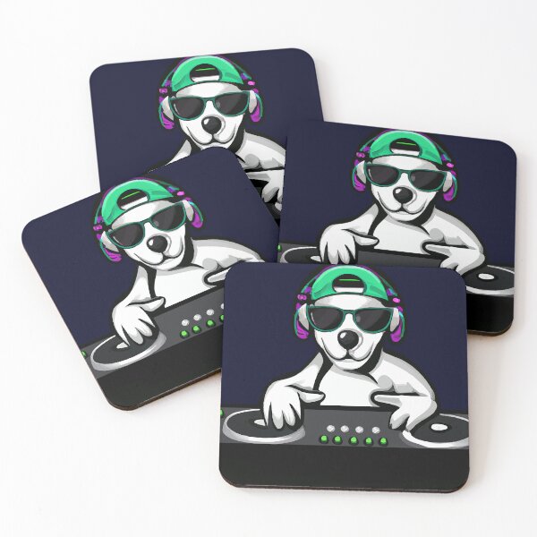 Item preview, Cool DJ Dog designed and sold by Dalevalart.