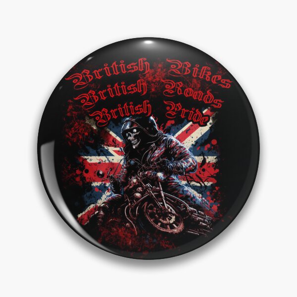Item preview, British Bikes, British Roads, British Pridew designed and sold by LuckyThirteenUK.