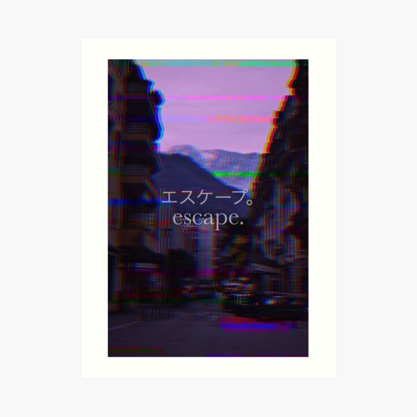 Escape Art Print