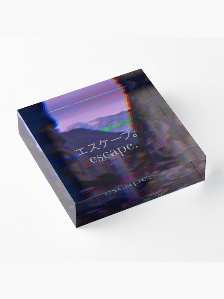 Alternate view of Escape Acrylic Block