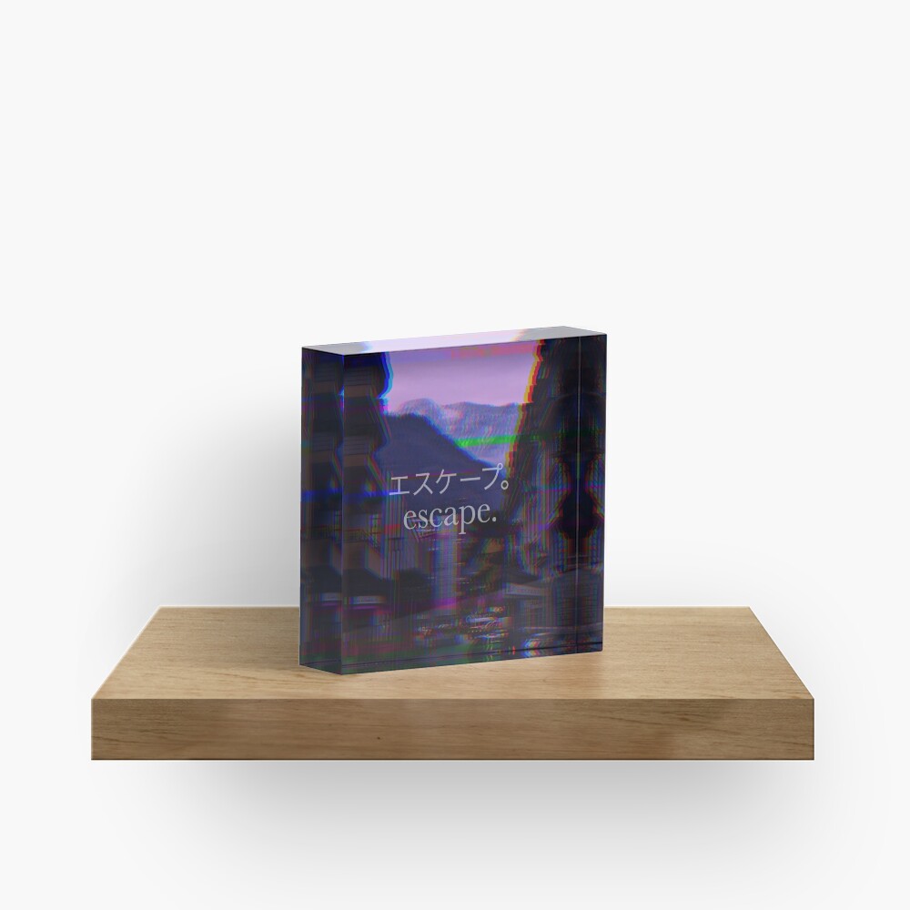 Escape Acrylic Block