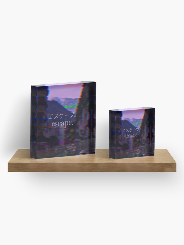 Alternate view of Escape Acrylic Block