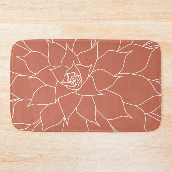 Item preview, Burnt Orange Succulent designed and sold by UrbanEpiphany.