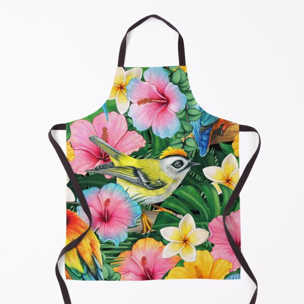 Item preview, Exotic Beauty: A Colorful Bird Amidst Tropical Flowers designed and sold by JOY STORE 45.