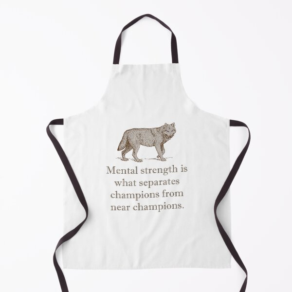 Item preview, Mental Strength Is What Separates Champions designed and sold by CrankyOldDude.