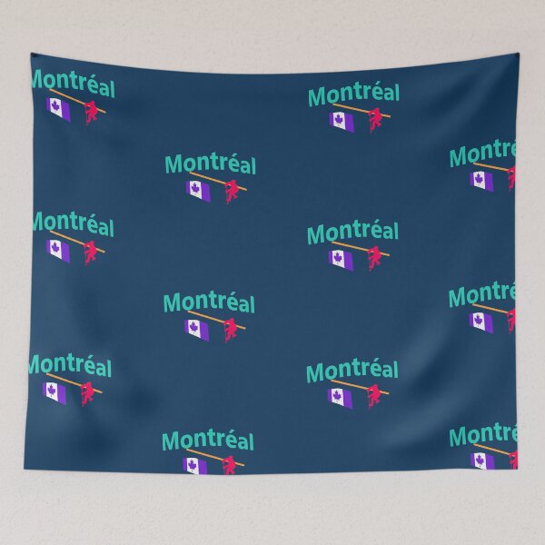 Item preview, Montreal Hockey abstract design  designed and sold by lobodelnoir.