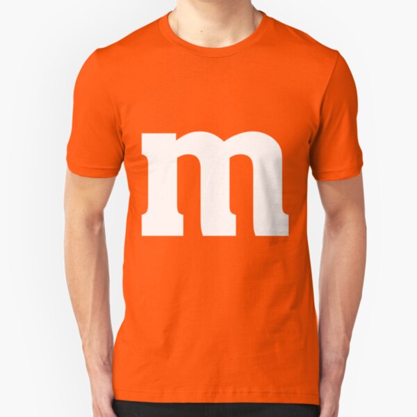 Halloween Süßigkeiten M & M Last Minute Kostüm T-Shirt Slim Fit T-Shirt