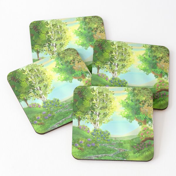 Item preview, Magical Forest Background designed and sold by rae_of_sunshine_illustrations_shop.