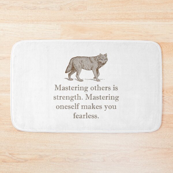 Item preview, Mastering Others Is Strength designed and sold by CrankyOldDude.