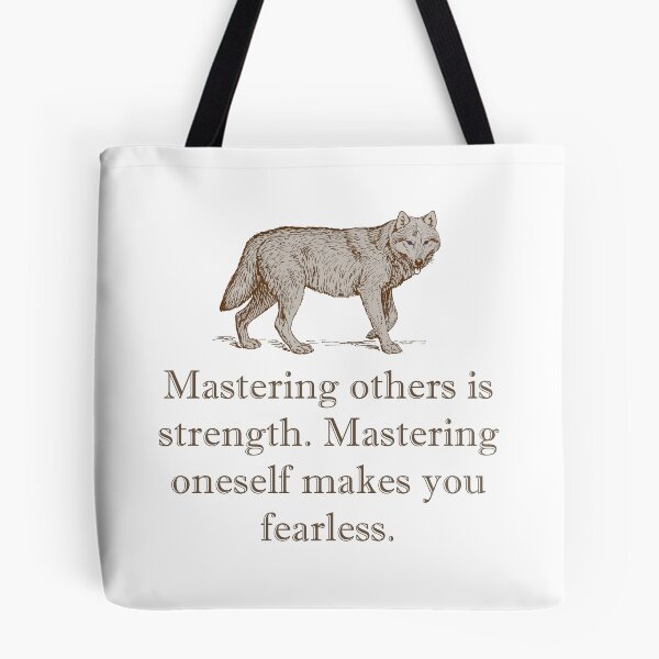 Item preview, Mastering Others Is Strength designed and sold by CrankyOldDude.