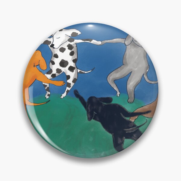 Item preview, Le chien dansants designed and sold by AriaPinkBubble.