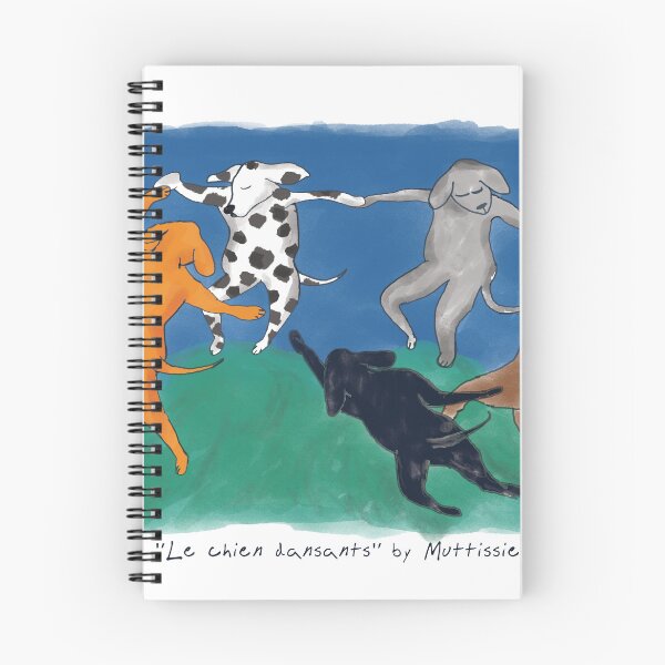 Item preview, Le chien dansants designed and sold by AriaPinkBubble.