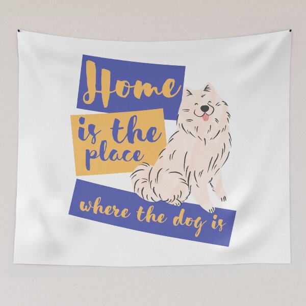 Item preview, Home is the place where the dog is. designed and sold by samuch.