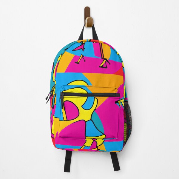 Item preview, Aesthetic Everyday Euphoria  of Pop Culture Bliss [AI generated, AI art ,schoolbag aesthetic ] designed and sold by 3ac-Arts.