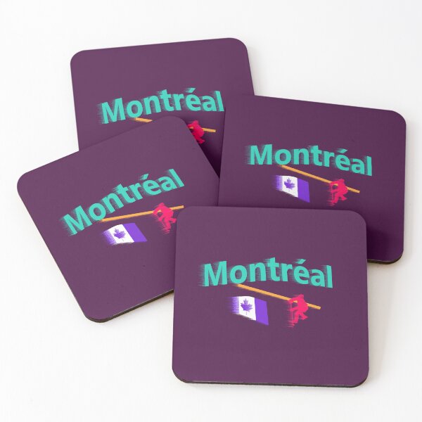 Item preview, Montreal Hockey abstract design  designed and sold by lobodelnoir.