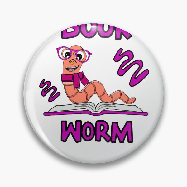 Item preview, Cute Book Worm designed and sold by GarnersDesigns.