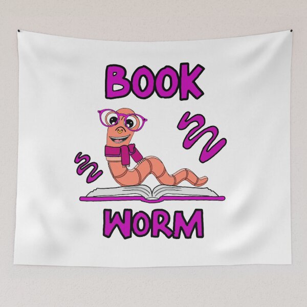 Item preview, Cute Book Worm designed and sold by GarnersDesigns.