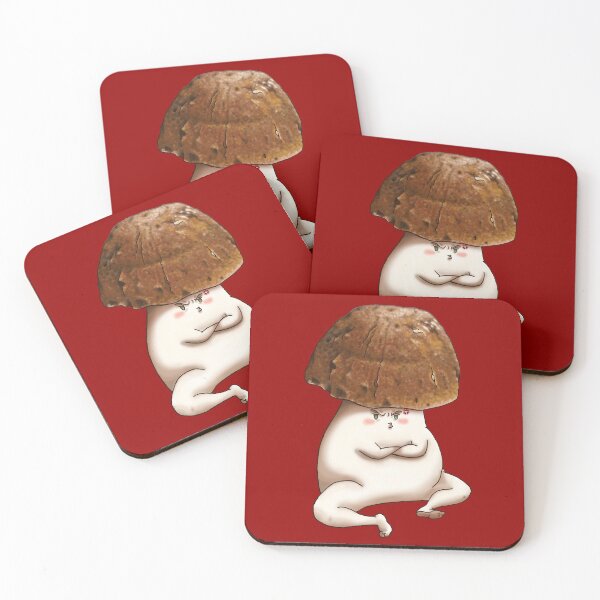 Item preview, Grumpy Penny Bun Mushroom Person designed and sold by Geeky Goblin Workshop.