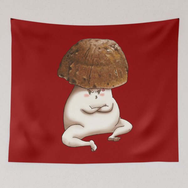 Item preview, Grumpy Penny Bun Mushroom Person designed and sold by Geeky Goblin Workshop.