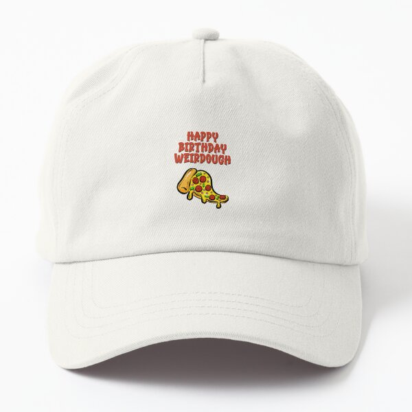 Item preview, Happy Birthday Weirdough!! Pizza Funny Birthday Pun designed and sold by JuxtaJoy Studios.