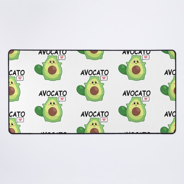Item preview, kawaii avocado cat avocato perfect for vegans and vegetarians designed and sold by ZerpaGiovanna.