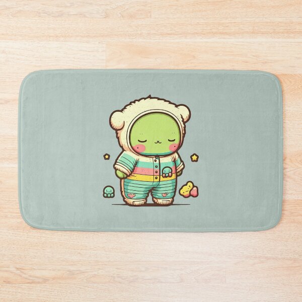 Aperçu de l'œuvre Je travaille dans mon pyjama créée et vendue par ultra-cute.