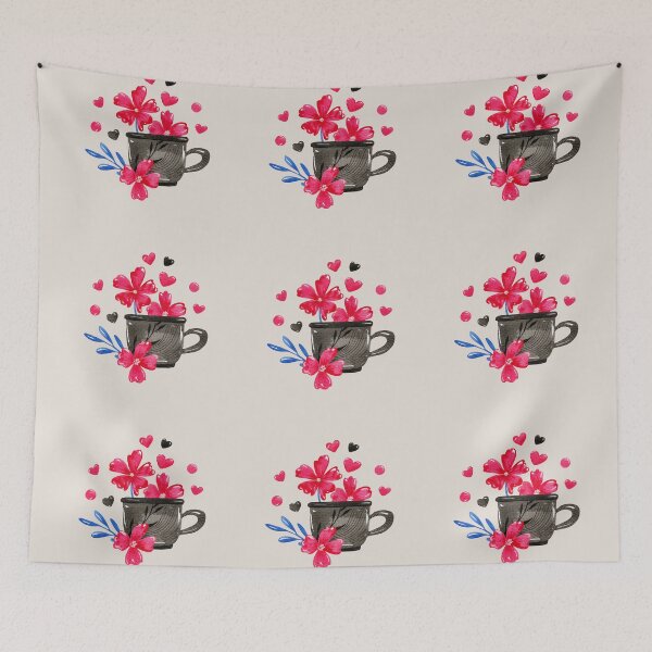Item preview, Flower tea designed and sold by pinkyfish1010.
