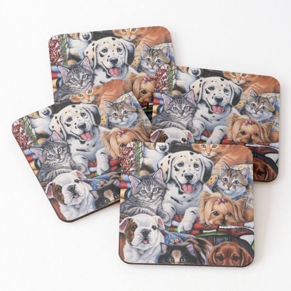 Item preview, Country Pups and Kittens designed and sold by artistworks512.