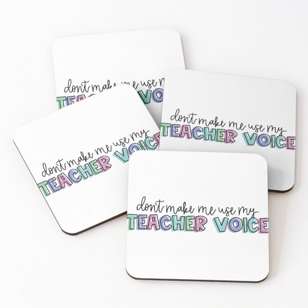 Item preview, Teacher Voice designed and sold by ABlairofInk6234.